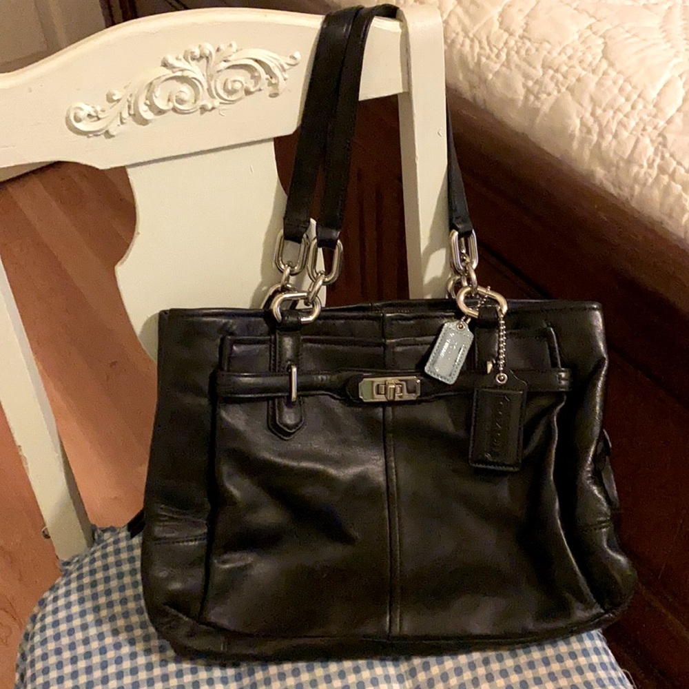 Coach Chelsea-Jayden Black Leather G1173-17811